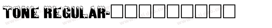 Tone Regular字体转换
